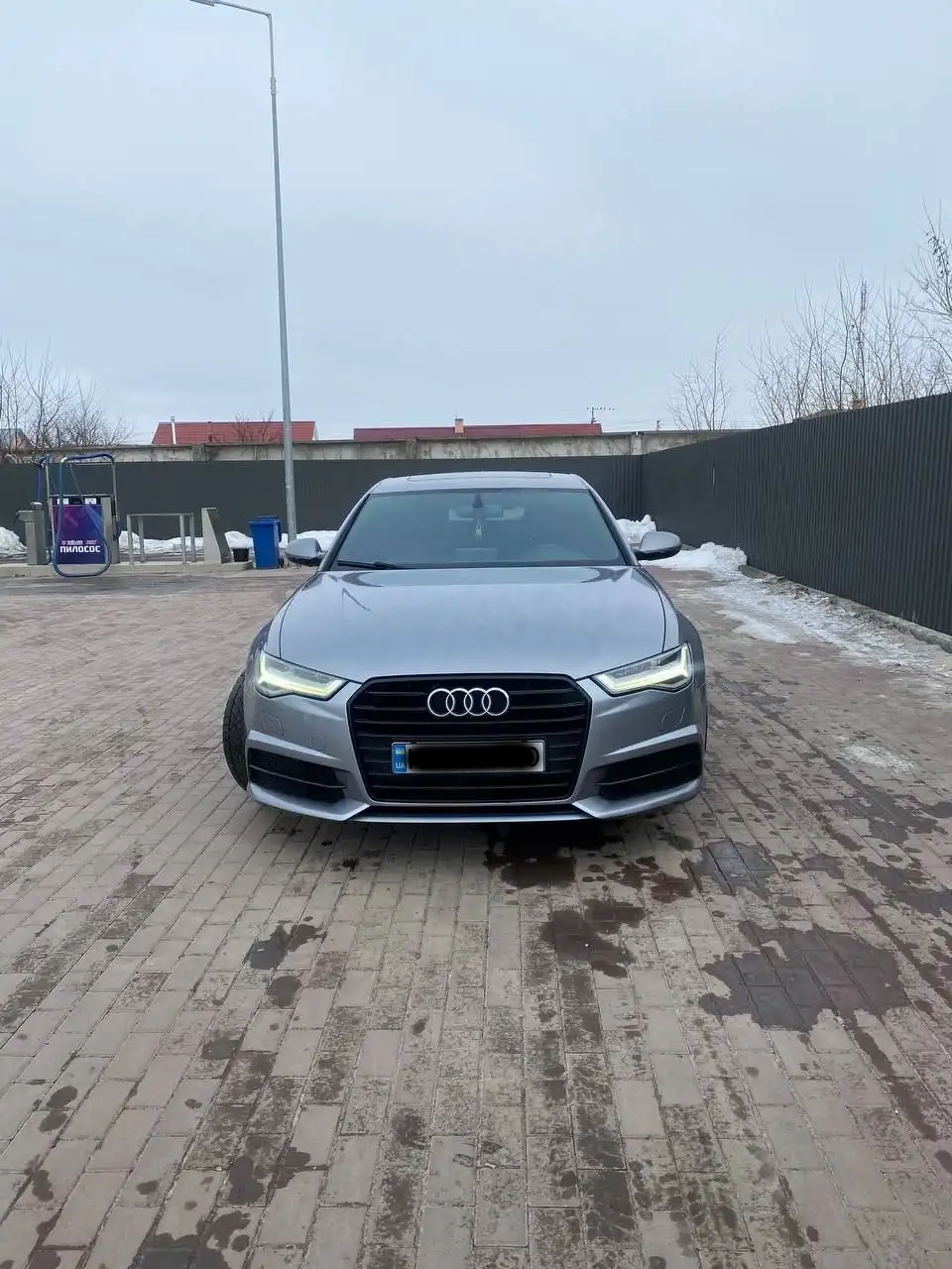 сірий Audi A6 для трансферу Київ Львів