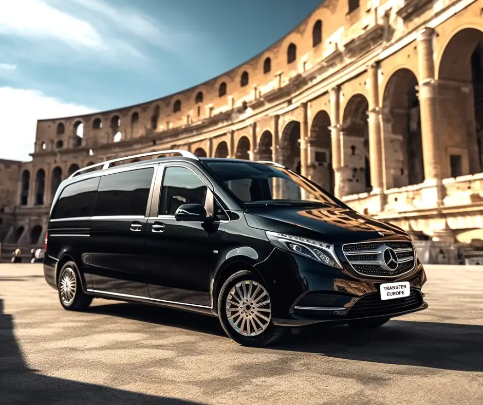 Мінівен для індивідуального трансферу в Римі