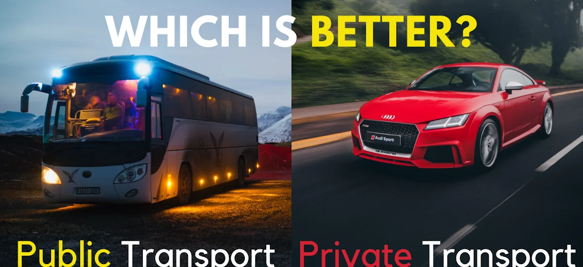 Порівняння громадського транспорту та індивідуального трансферу