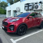 Компактний кросовер KIA Sportage, вид збоку