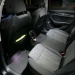 Трансфер Львів Чернівці: пасажирський салон всередині автомобіля Skoda Octavia