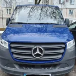 синій Mercedes Sprinter мікроавтобус таксі Київ Житомир
