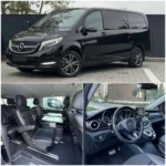 Mercedes V-class зовні та салон з панеллю для трансферу Київ Кишинів