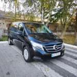 Таксі Львів Трускавець на чорному мінівені Mercedes V-Class