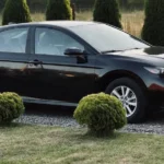 Київ Познань: чорний седан Toyota Camry нового покоління