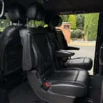 Трансфер Ужгород Кошице, окремі шкіряні крісла в салоні Mercedes V-Class