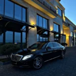 Трансфер Київ Вроцлав на чорному седані Mercedes S-Class