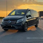 Трансфер Ужгород Кошице на чорному мінівені Mercedes V-Class